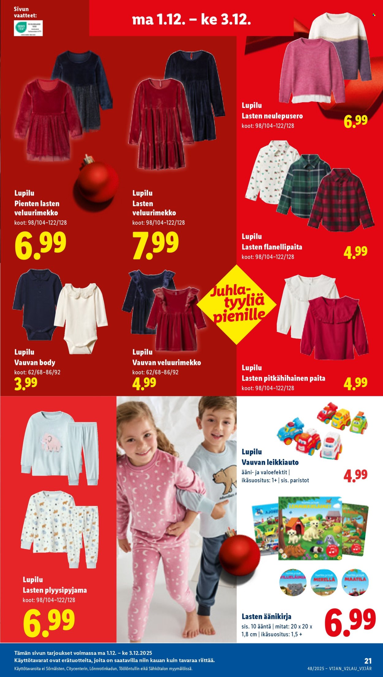 Lidl tarjoukset - 27.11.2025 - 03.12.2025. Sivu 25