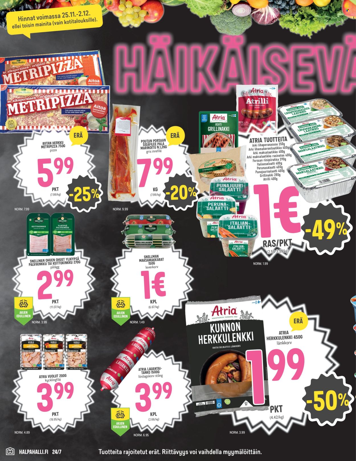 HalpaHalli tarjoukset - 25.11.2025 - 02.12.2025. Sivu 2