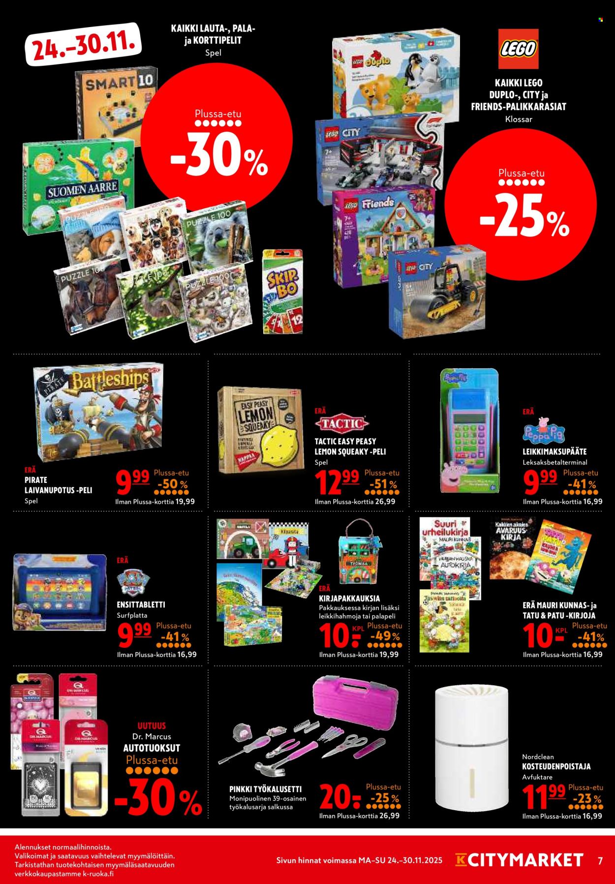 K-citymarket tarjoukset - 24.11.2025 - 30.11.2025. Sivu 7