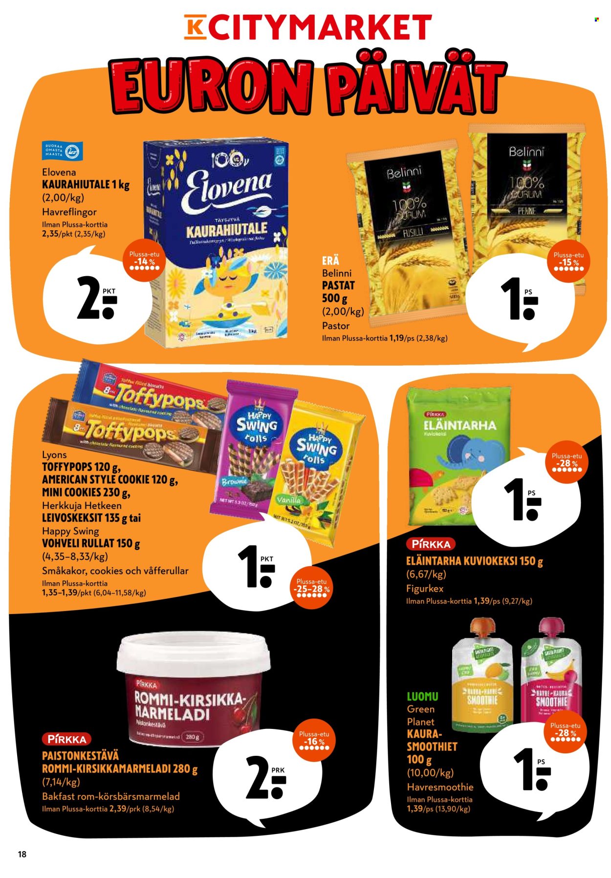 K-citymarket tarjoukset - 24.11.2025 - 30.11.2025. Sivu 18