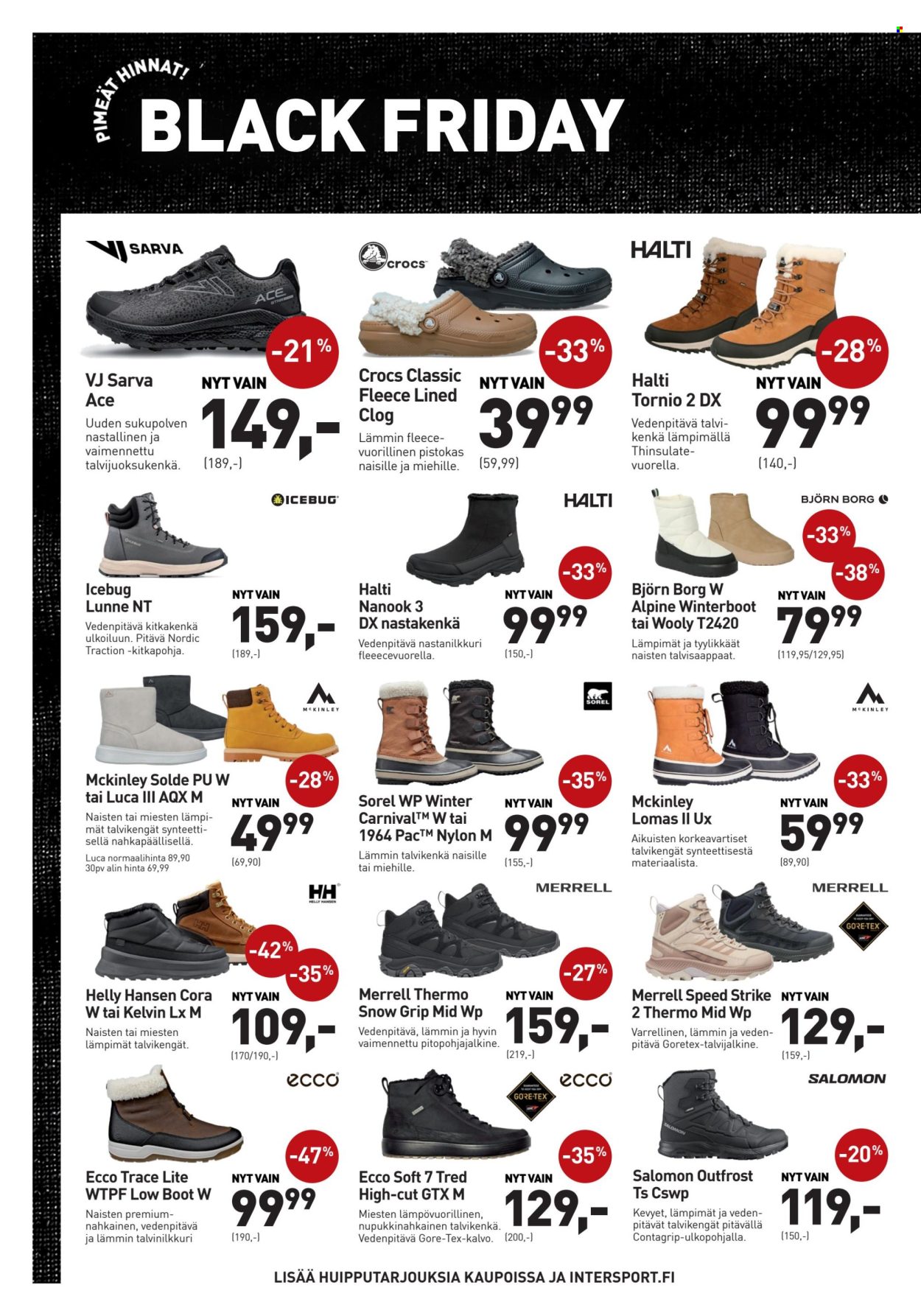 Intersport tarjoukset - 25.11.2025 - 01.12.2025. Sivu 4