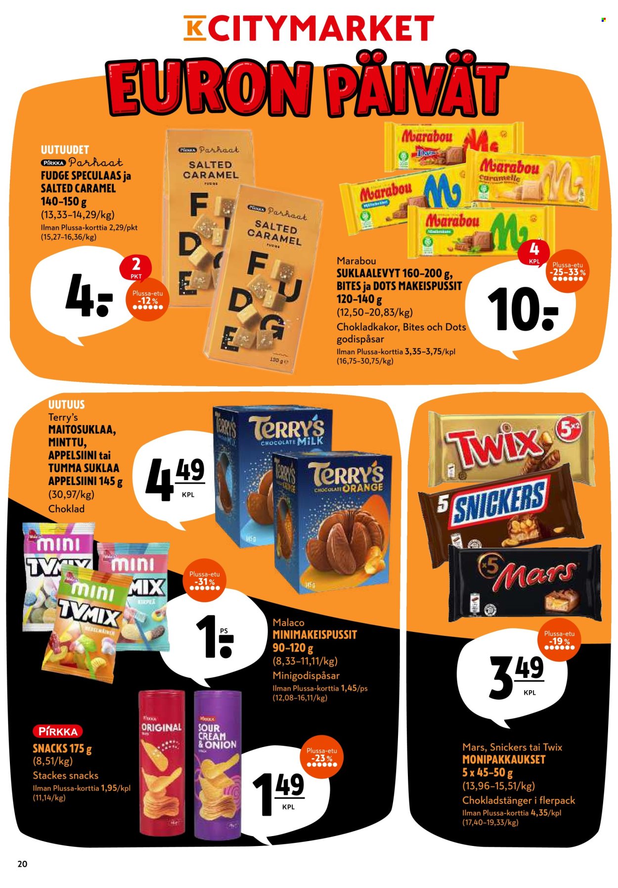 K-citymarket tarjoukset - 27.11.2025 - 30.11.2025. Sivu 20