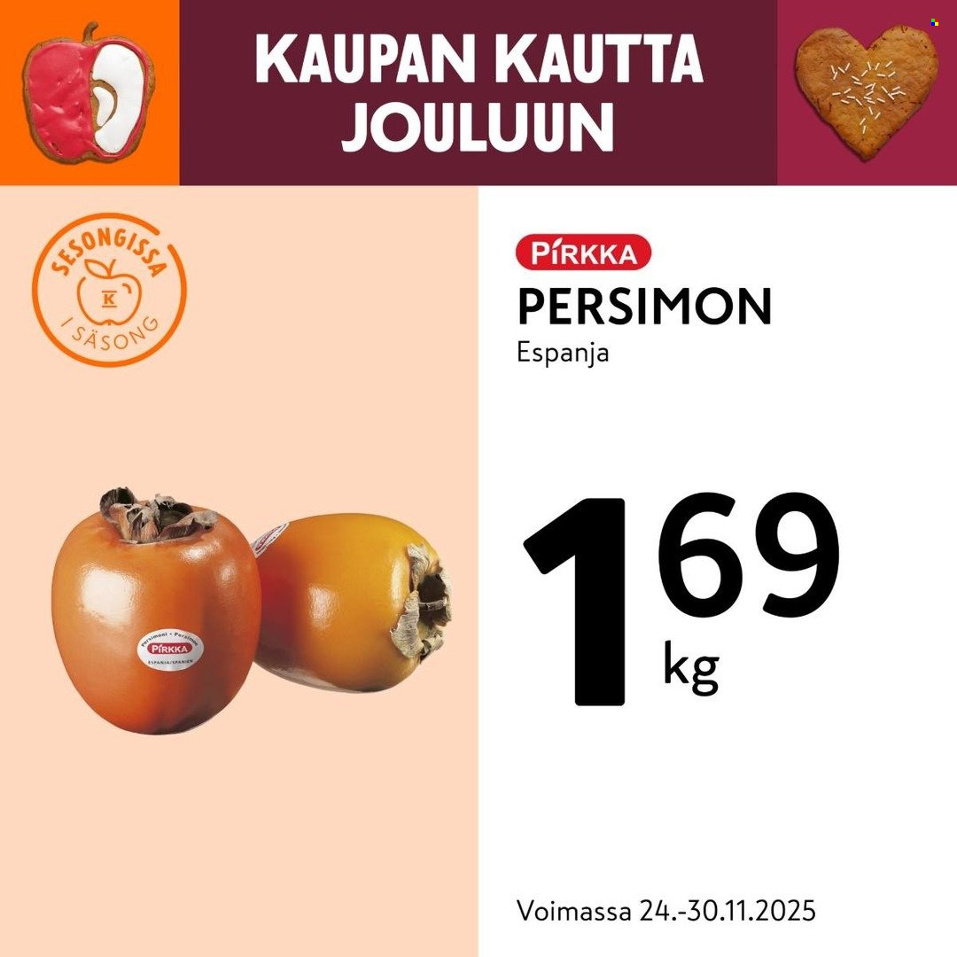 K-market tarjoukset - 24.11.2025 - 30.11.2025. Sivu 1