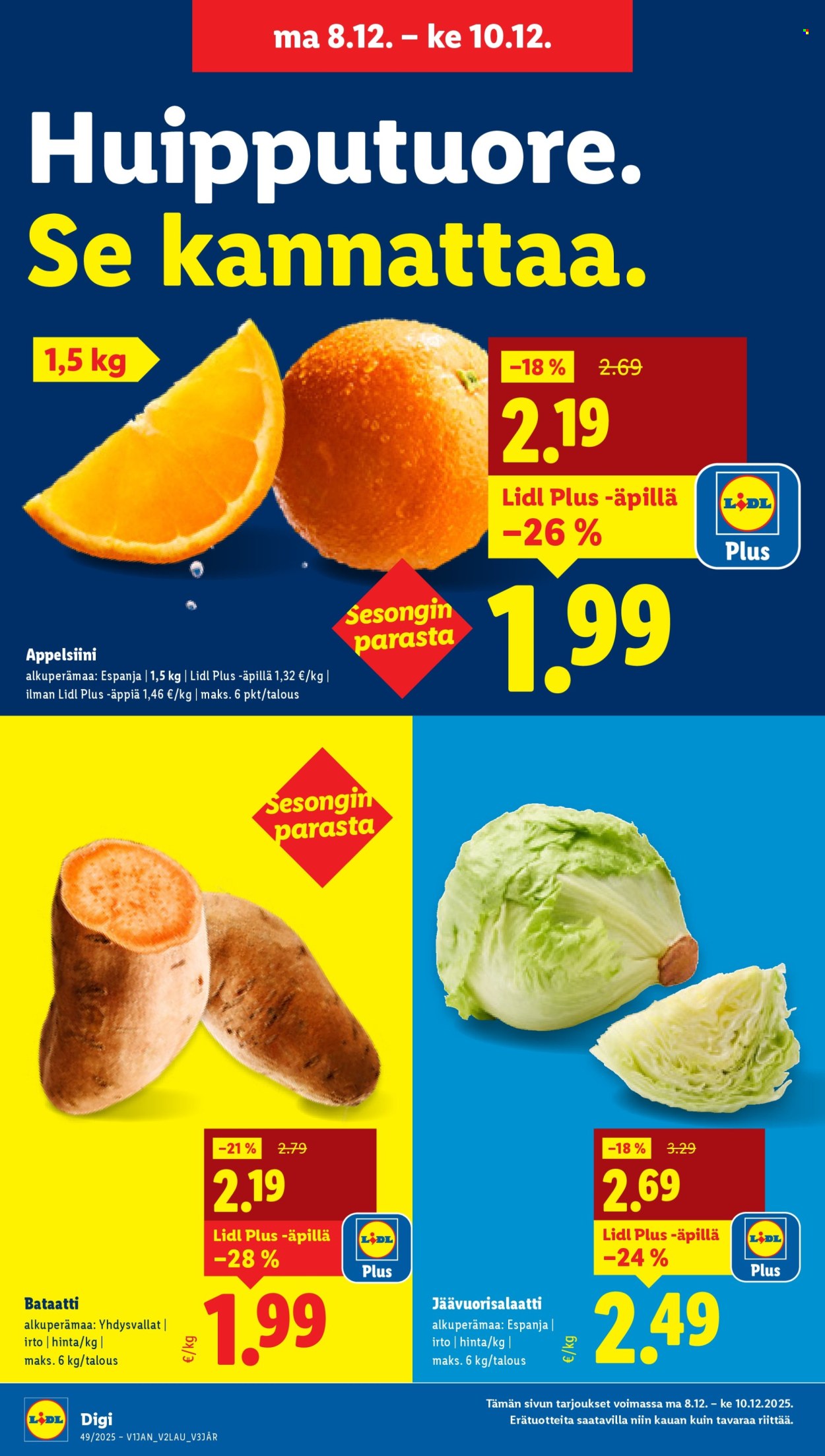 Lidl tarjoukset - 04.12.2025 - 10.12.2025. Sivu 21