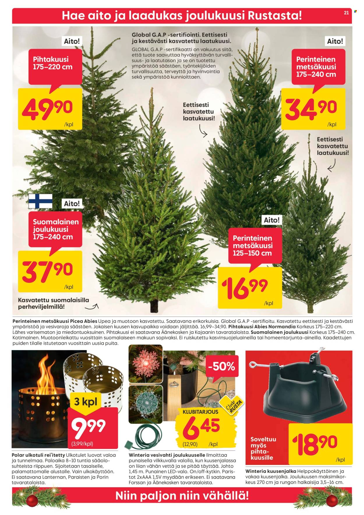 Rusta tarjoukset - 01.12.2025 - 07.12.2025. Sivu 21