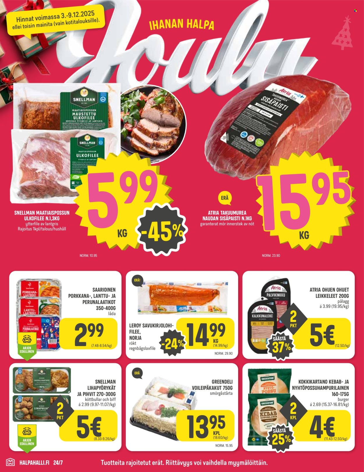 HalpaHalli tarjoukset - 03.12.2025 - 09.12.2025. Sivu 2