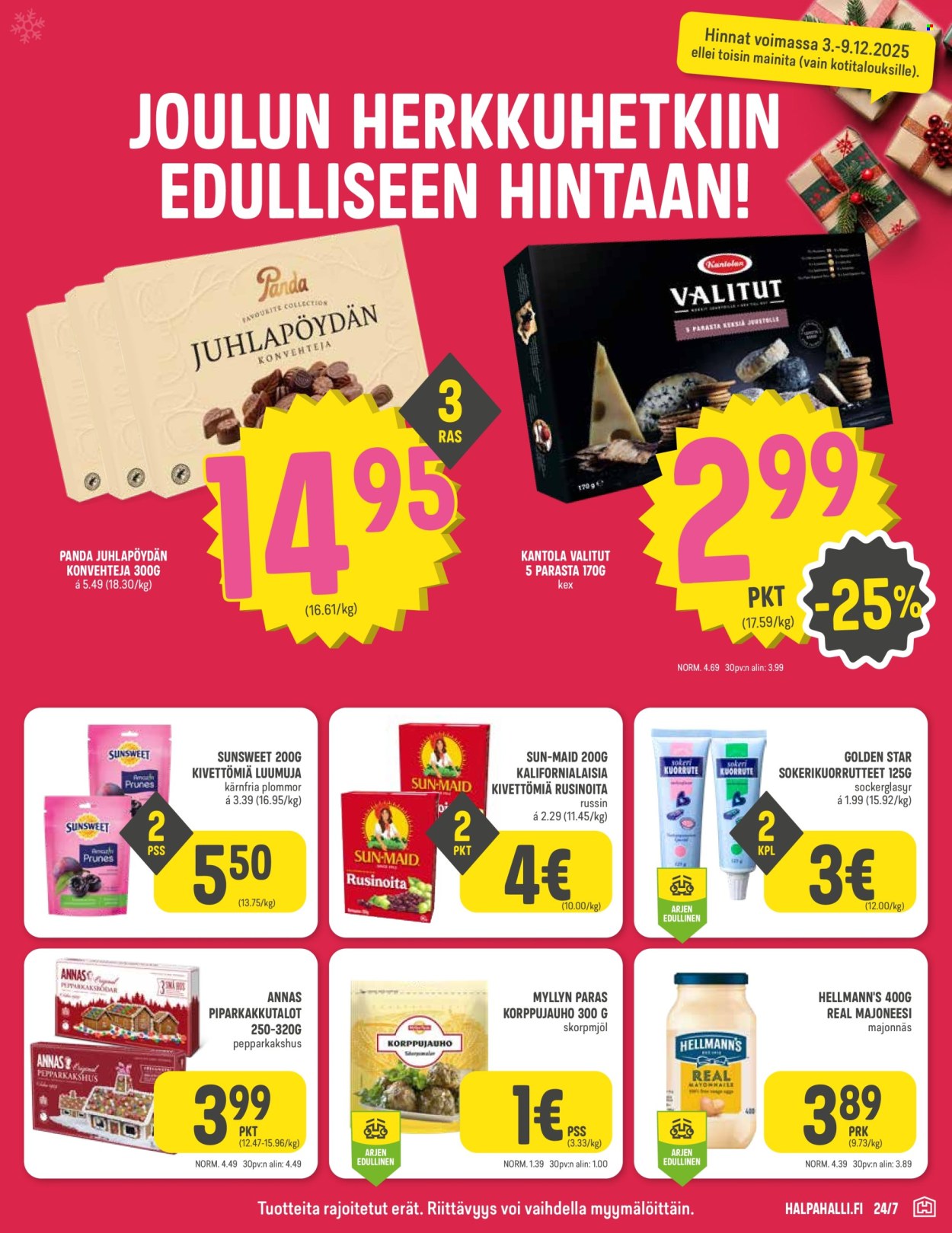 HalpaHalli tarjoukset - 03.12.2025 - 09.12.2025. Sivu 5