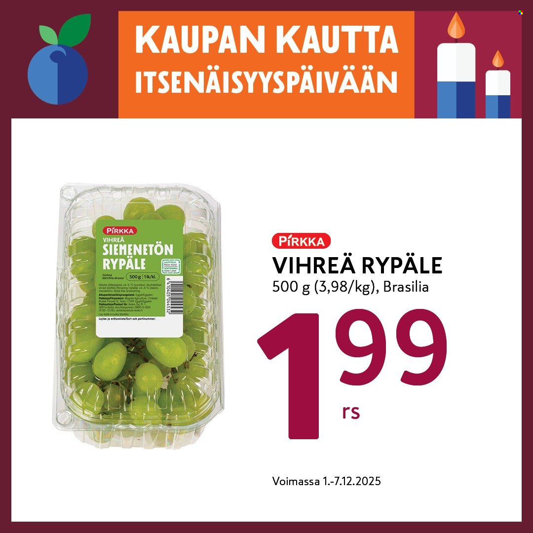 K-market tarjoukset - 01.12.2025 - 07.12.2025. Sivu 5
