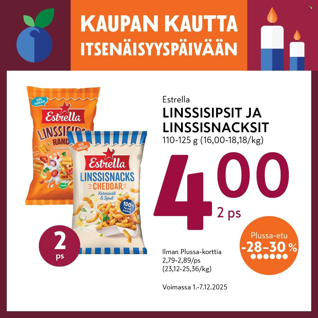 K-market tarjoukset - 01.12.2025 - 07.12.2025. Sivu 6