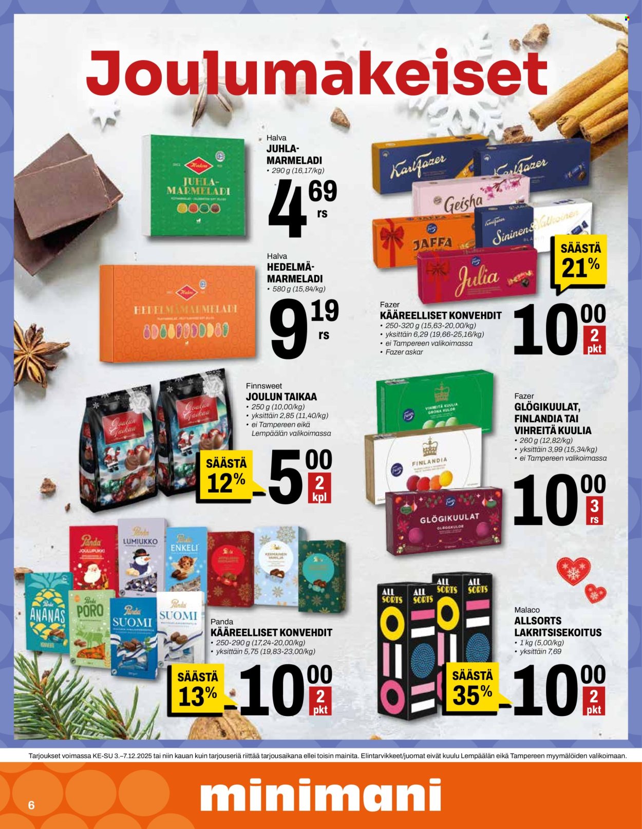 Minimani tarjoukset - 03.12.2025 - 07.12.2025. Sivu 6