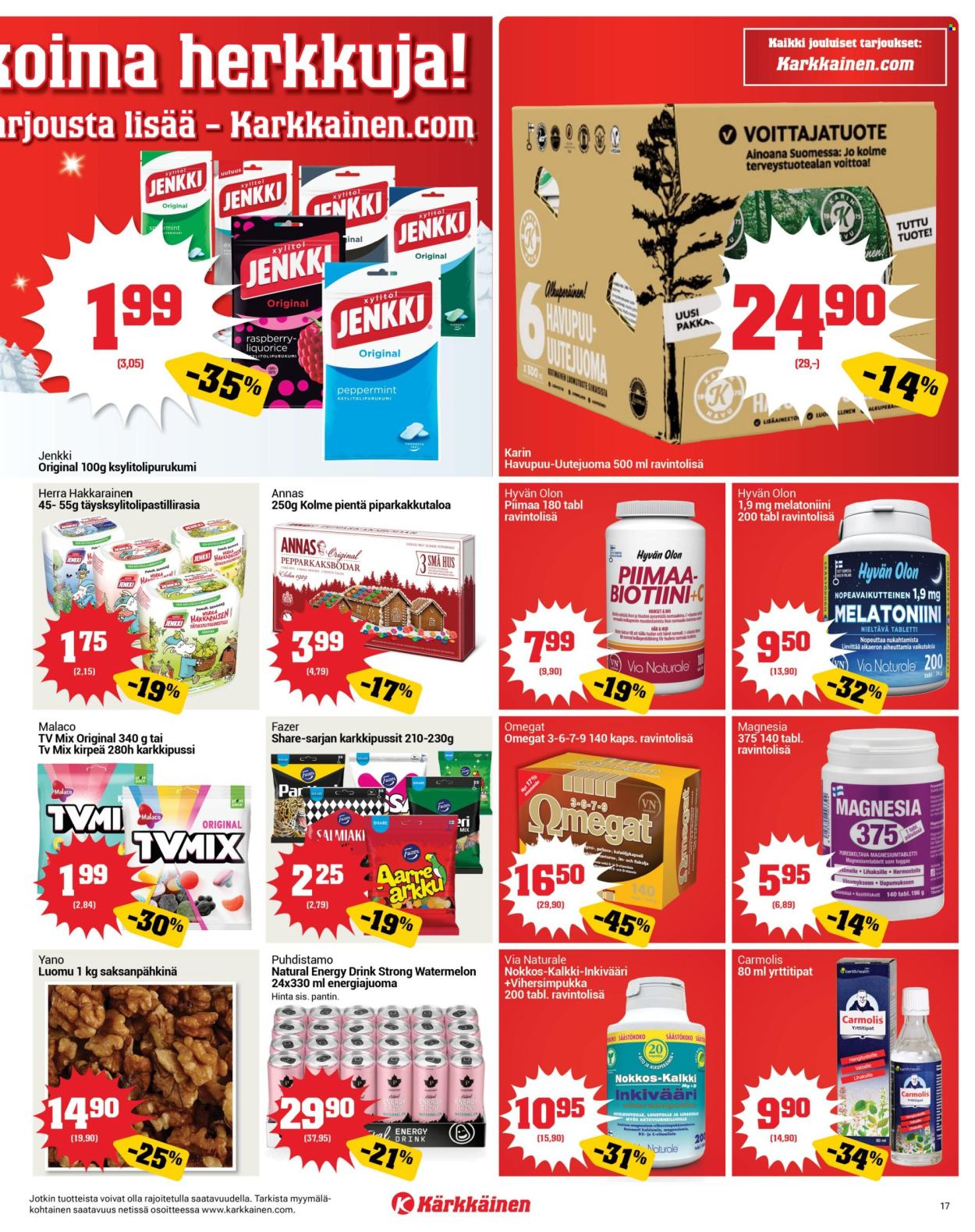 Kärkkäinen tarjoukset - 03.12.2025 - 16.12.2025. Sivu 17