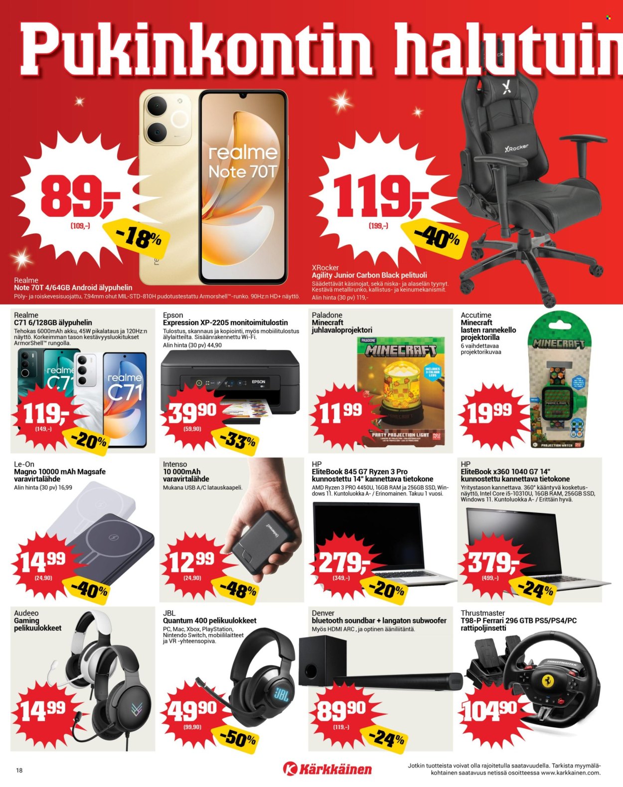 Kärkkäinen tarjoukset - 03.12.2025 - 16.12.2025. Sivu 18