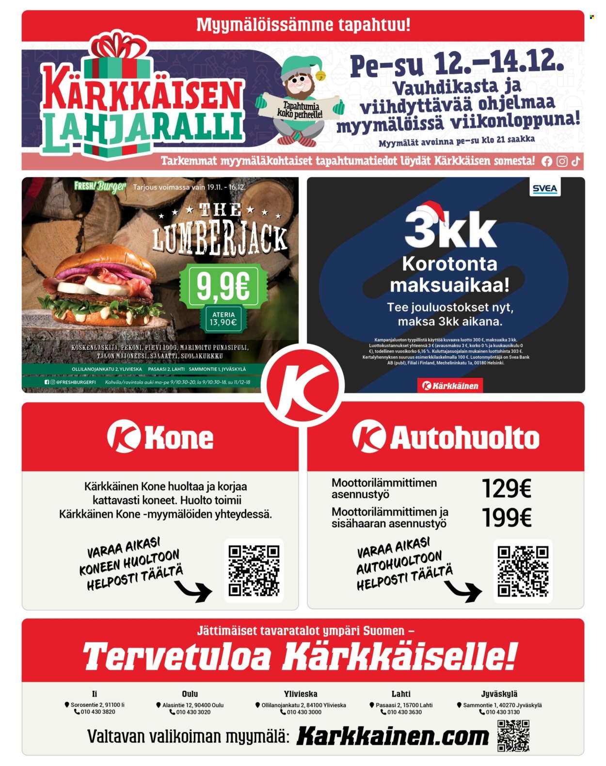 Kärkkäinen tarjoukset - 03.12.2025 - 16.12.2025. Sivu 24