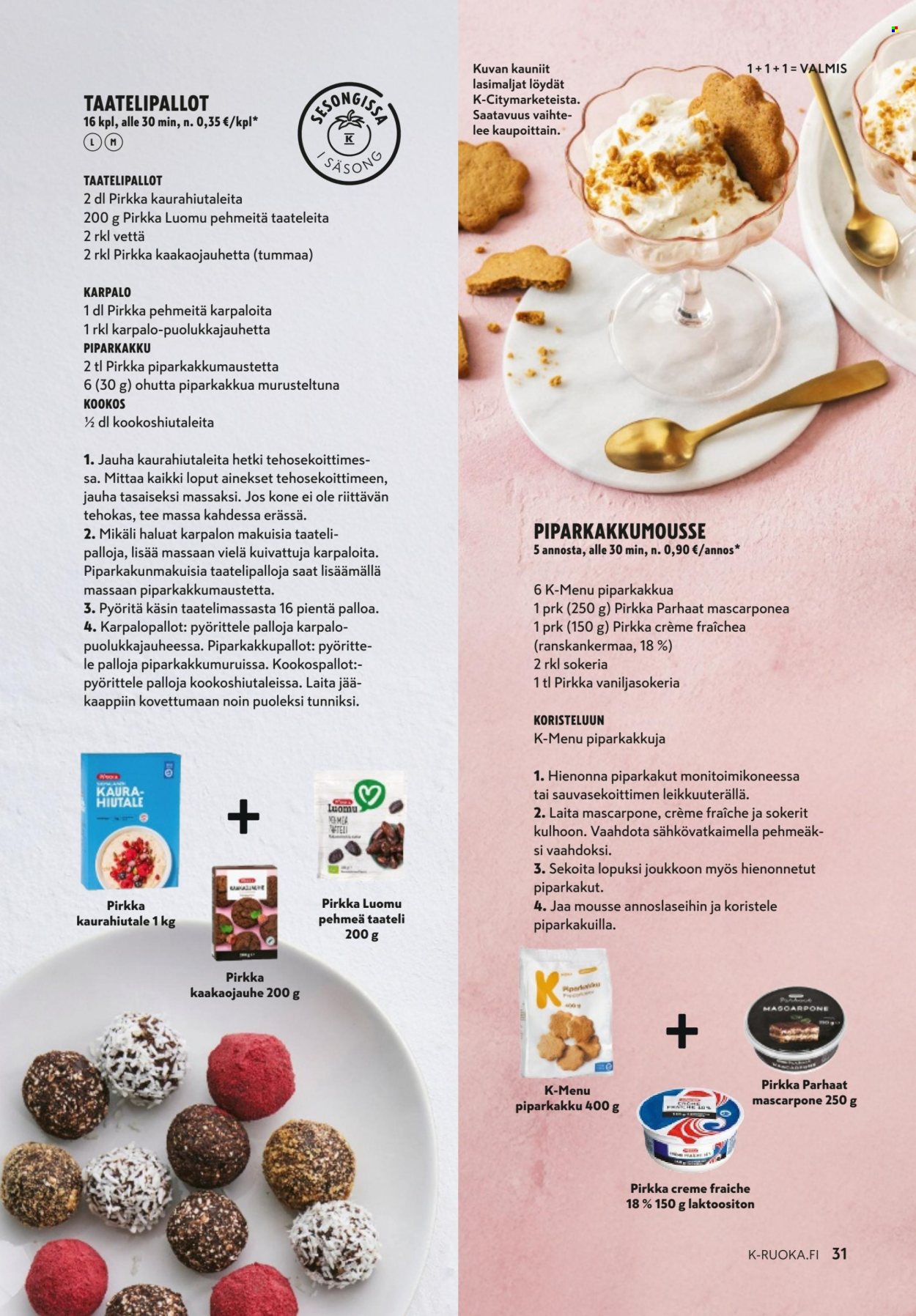 K-market tarjoukset - 03.12.2025 - 03.02.2026. Sivu 31
