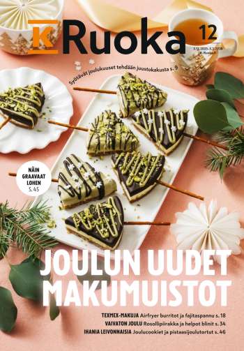 K-Supermarket tarjoukset  - 03.12.2025 - 03.02.2026.