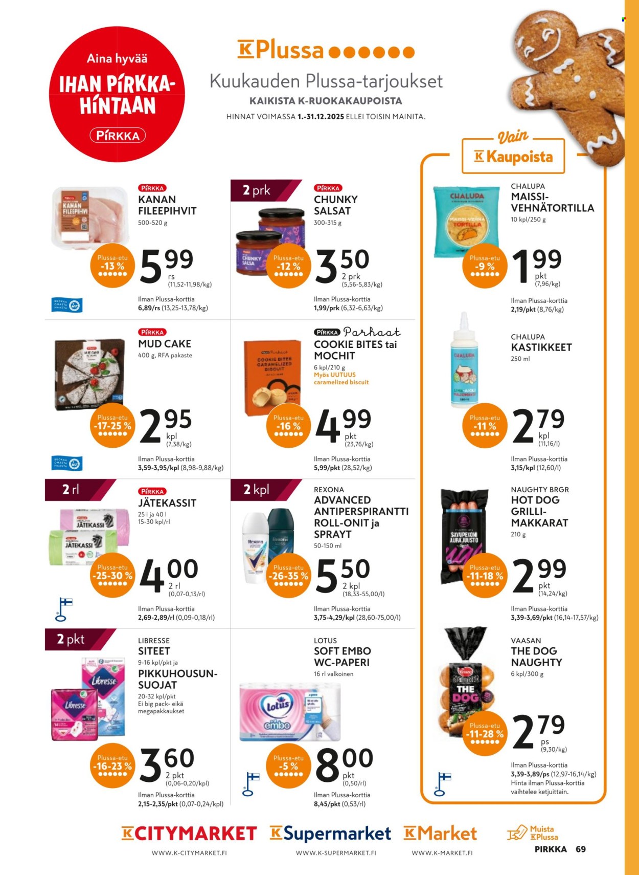 K-market tarjoukset - 03.12.2025 - 03.02.2026. Sivu 69