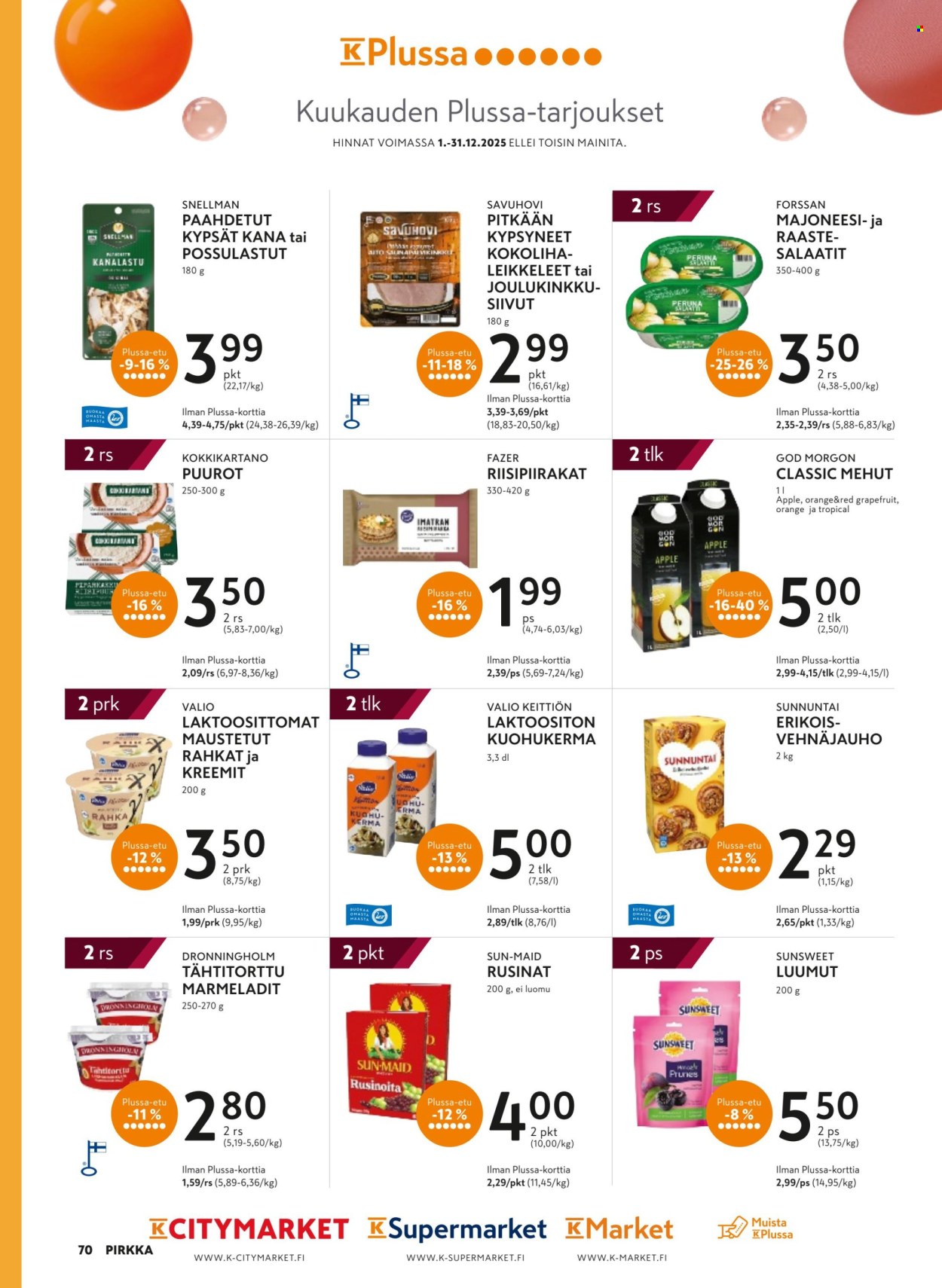 K-market tarjoukset - 03.12.2025 - 03.02.2026. Sivu 70