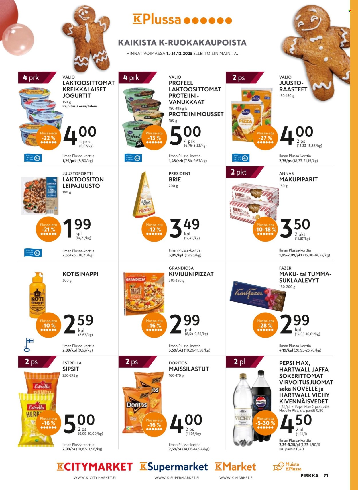 K-market tarjoukset - 03.12.2025 - 03.02.2026. Sivu 71