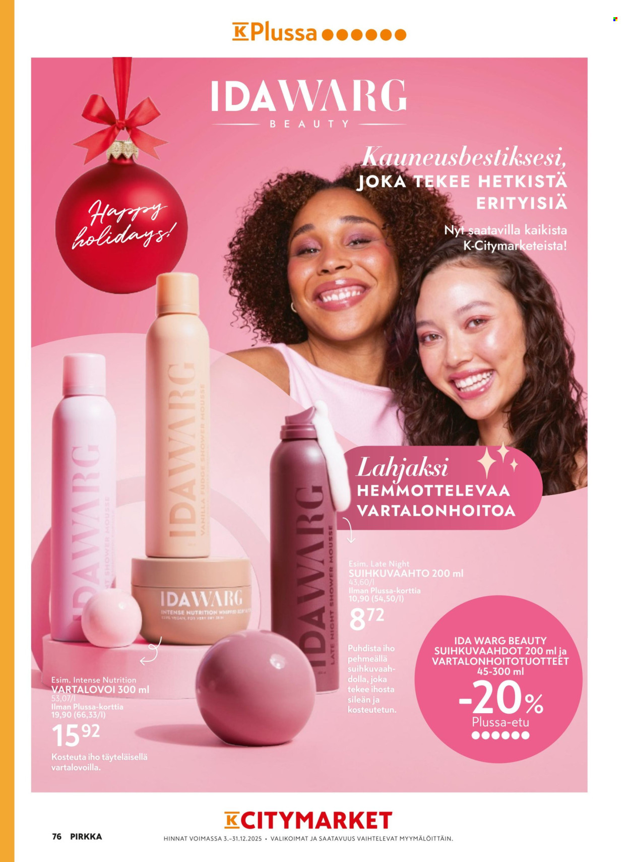 K-market tarjoukset - 03.12.2025 - 03.02.2026. Sivu 76