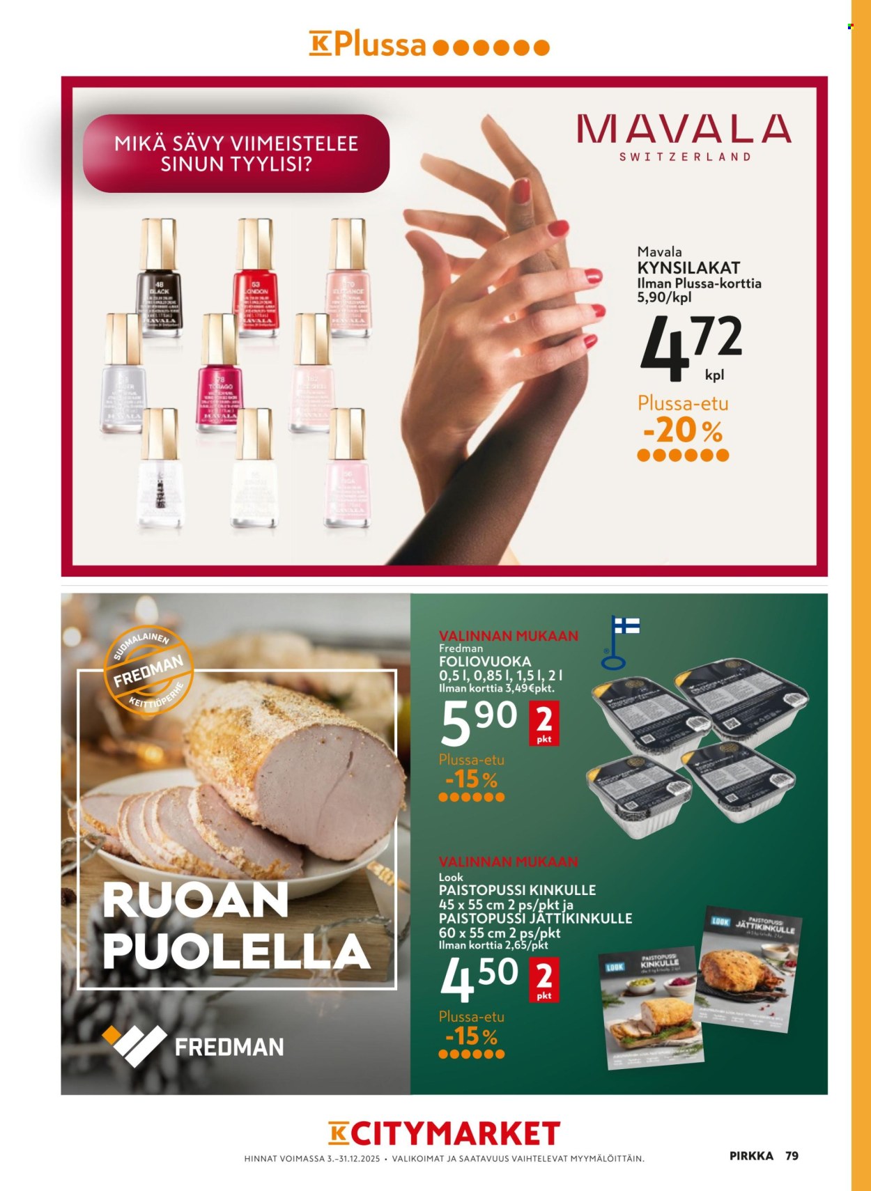 K-market tarjoukset - 03.12.2025 - 03.02.2026. Sivu 79