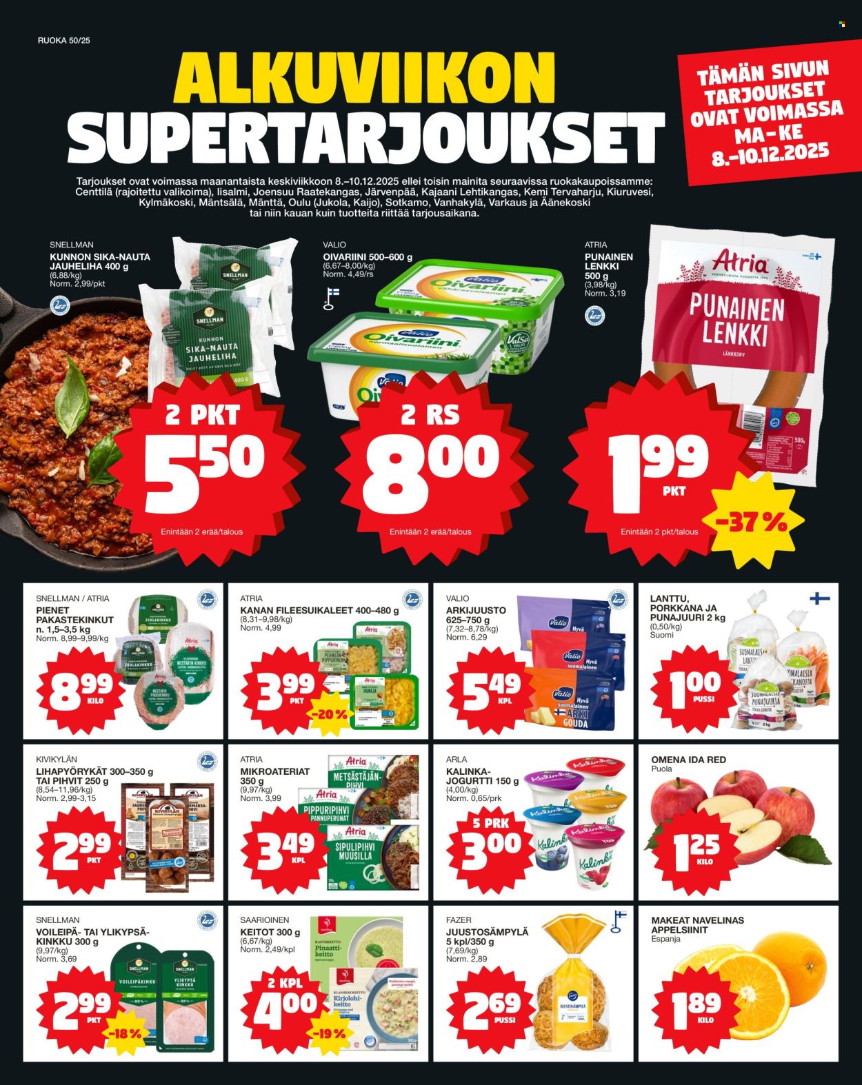 Tokmanni tarjoukset - 08.12.2025 - 10.12.2025. Sivu 1