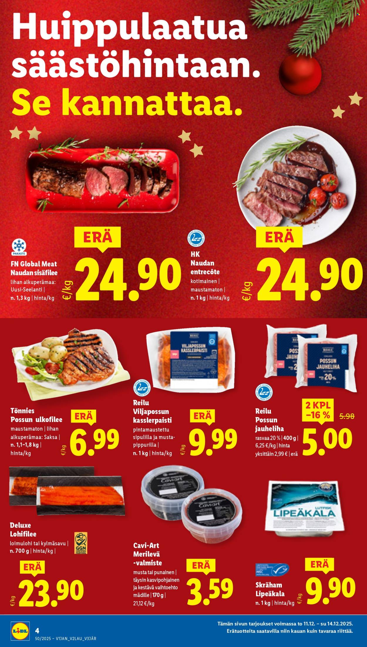 Lidl tarjoukset - 11.12.2025 - 17.12.2025. Sivu 4
