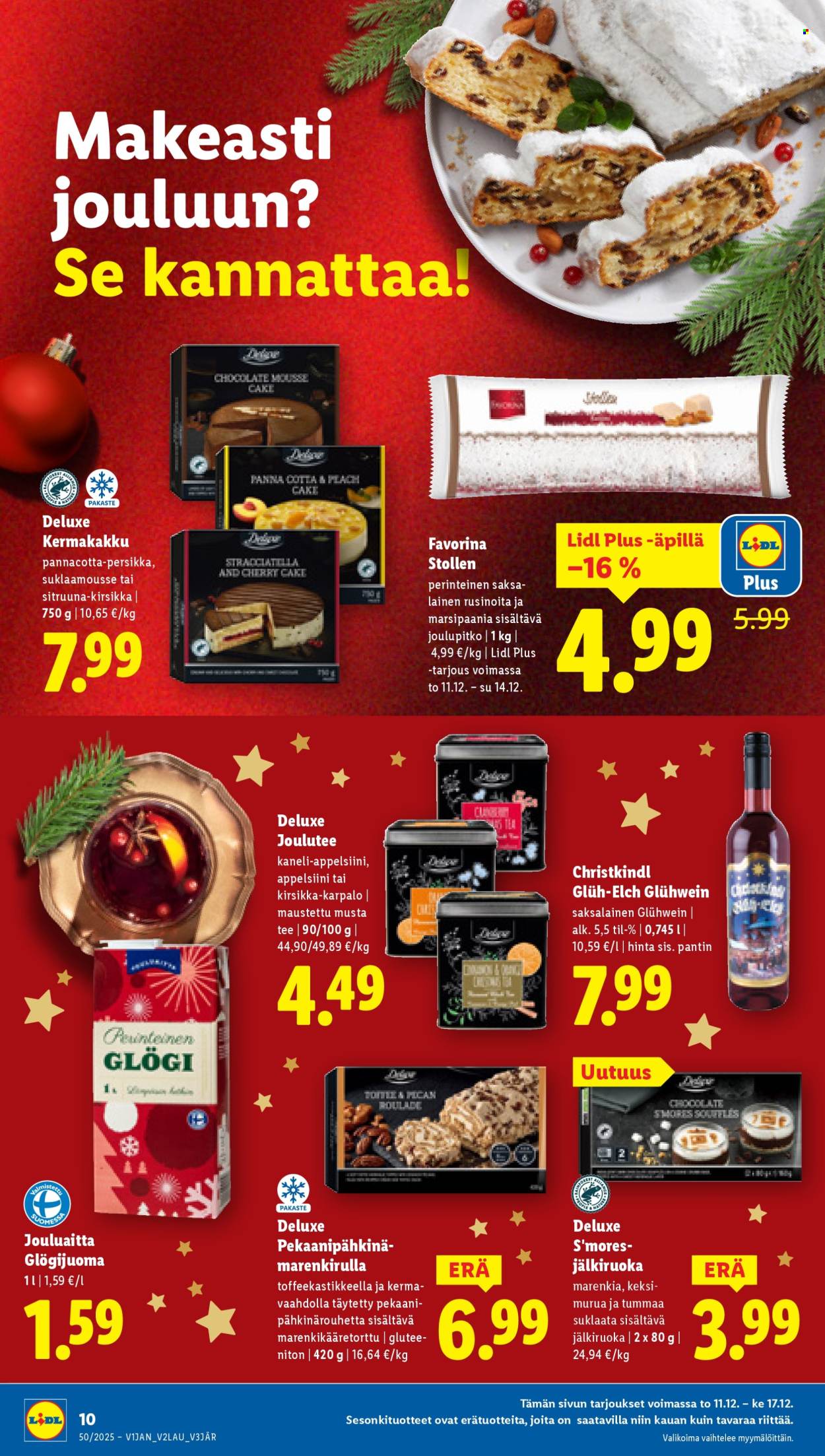 Lidl tarjoukset - 11.12.2025 - 17.12.2025. Sivu 10