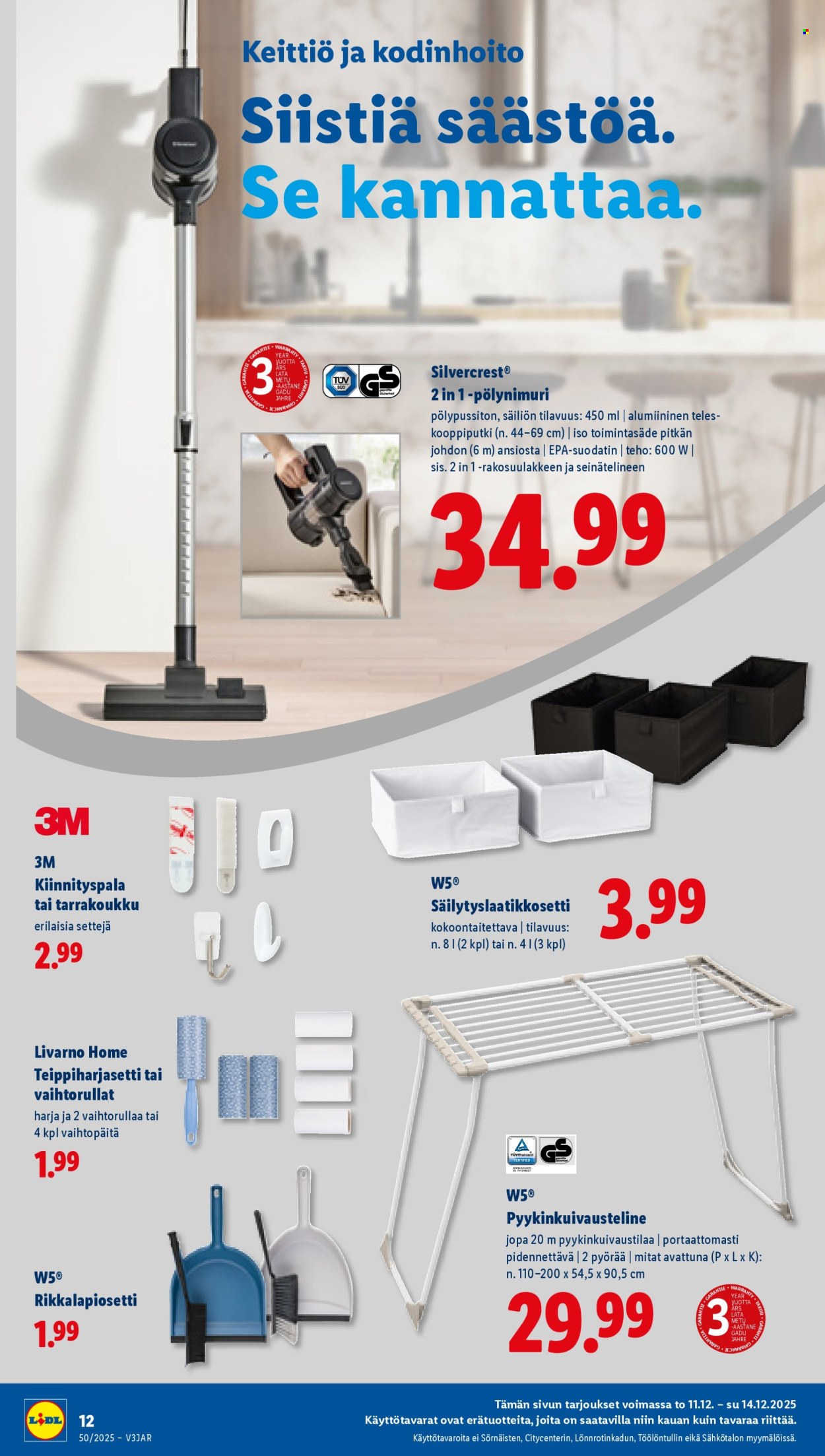 Lidl tarjoukset - 11.12.2025 - 17.12.2025. Sivu 12