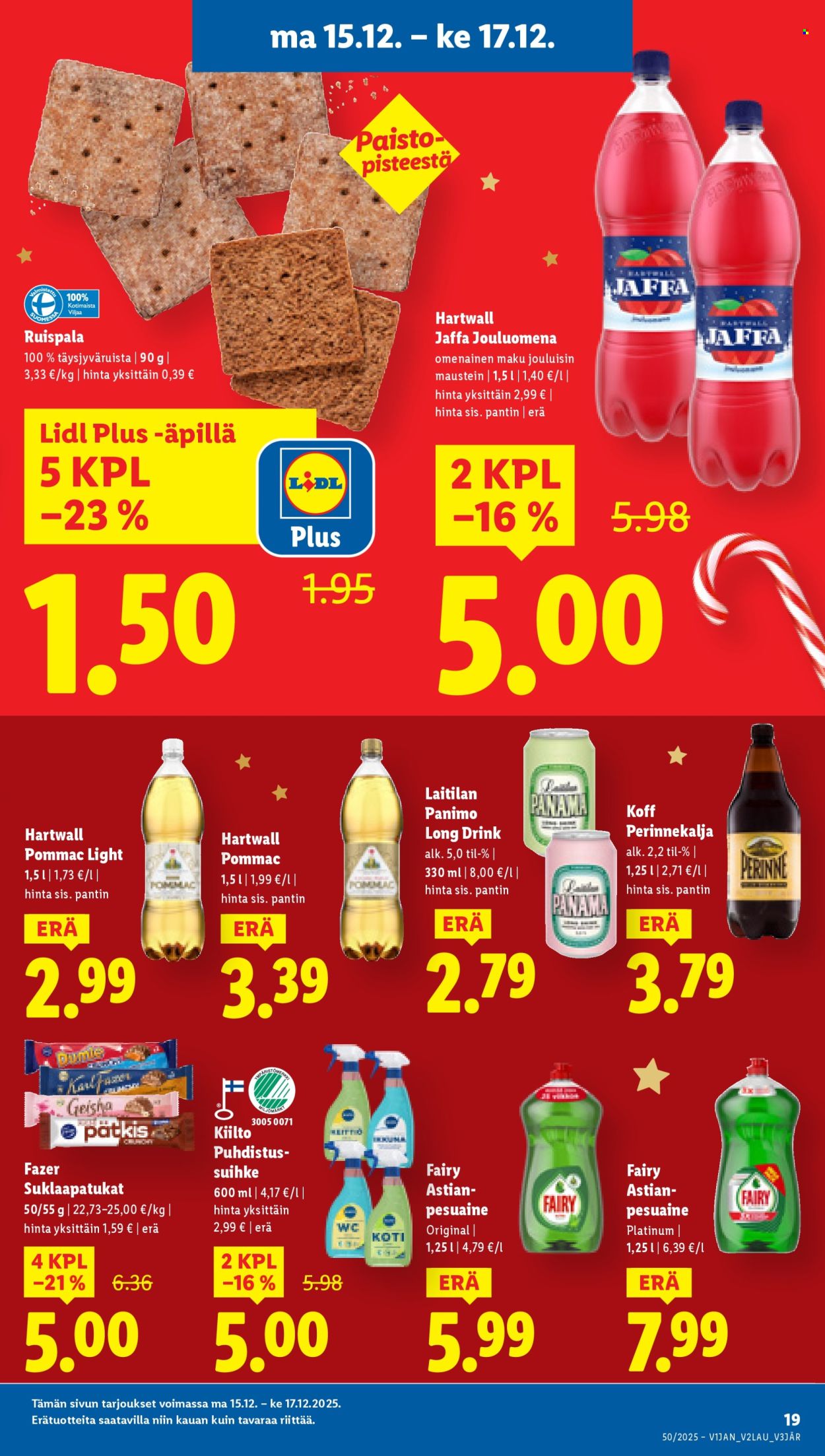 Lidl tarjoukset - 11.12.2025 - 17.12.2025. Sivu 21