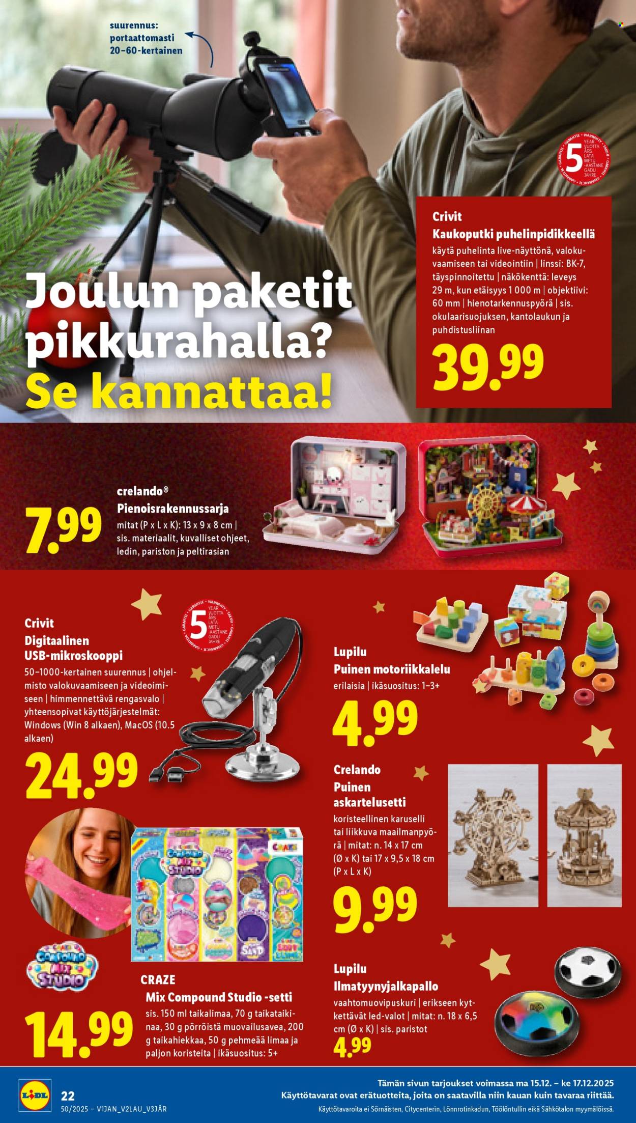 Lidl tarjoukset - 11.12.2025 - 17.12.2025. Sivu 24