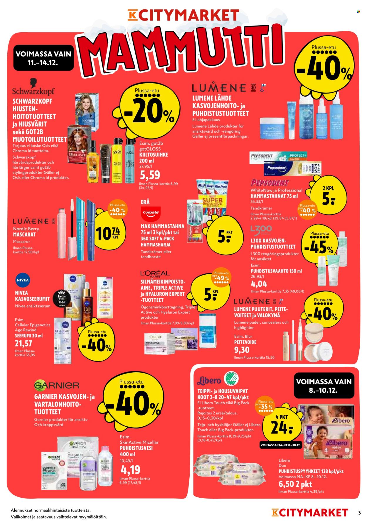 K-citymarket tarjoukset - 08.12.2025 - 14.12.2025. Sivu 3