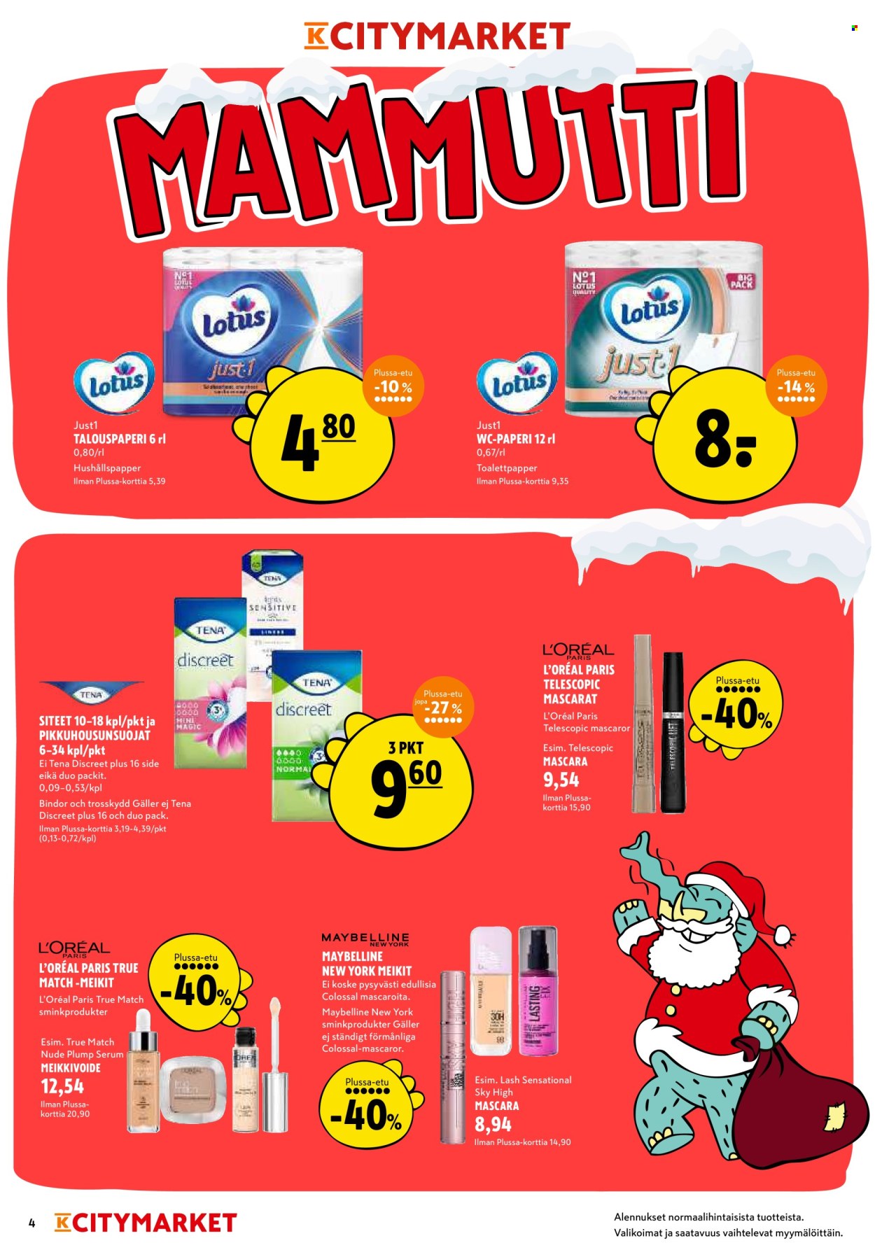 K-citymarket tarjoukset - 08.12.2025 - 14.12.2025. Sivu 4
