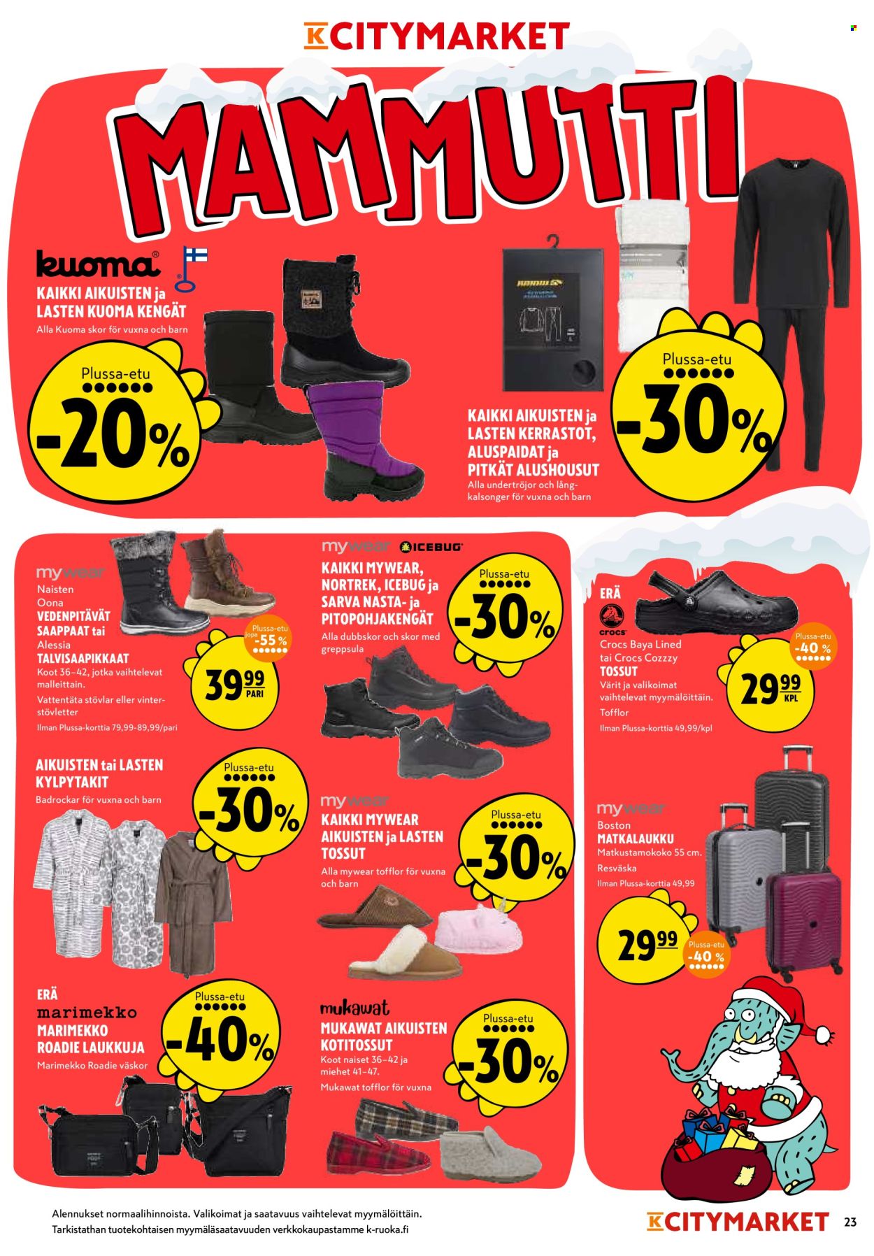K-citymarket tarjoukset - 08.12.2025 - 14.12.2025. Sivu 23