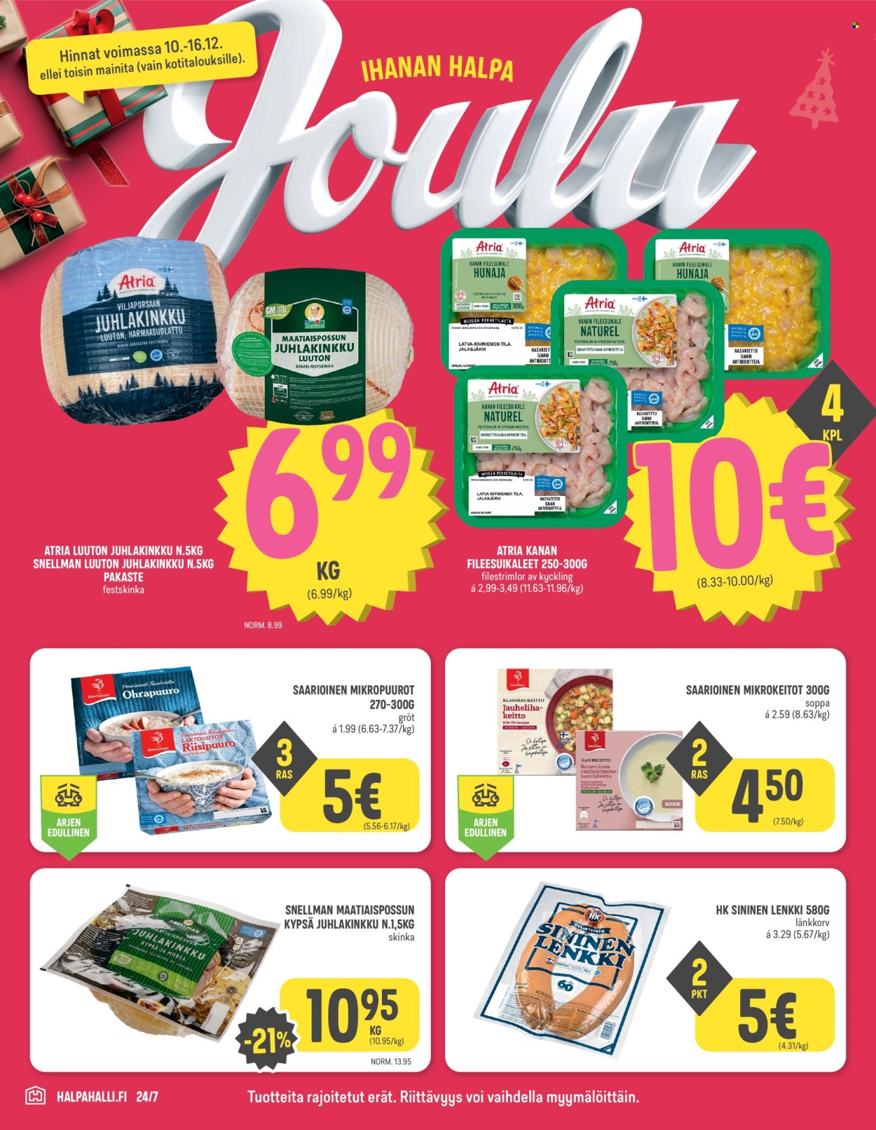 HalpaHalli tarjoukset - 10.12.2025 - 16.12.2025. Sivu 2