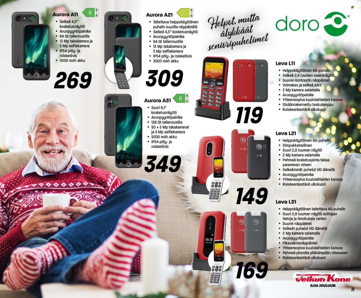 Veikon Kone tarjoukset - 09.12.2025 - 24.12.2025. Sivu 11