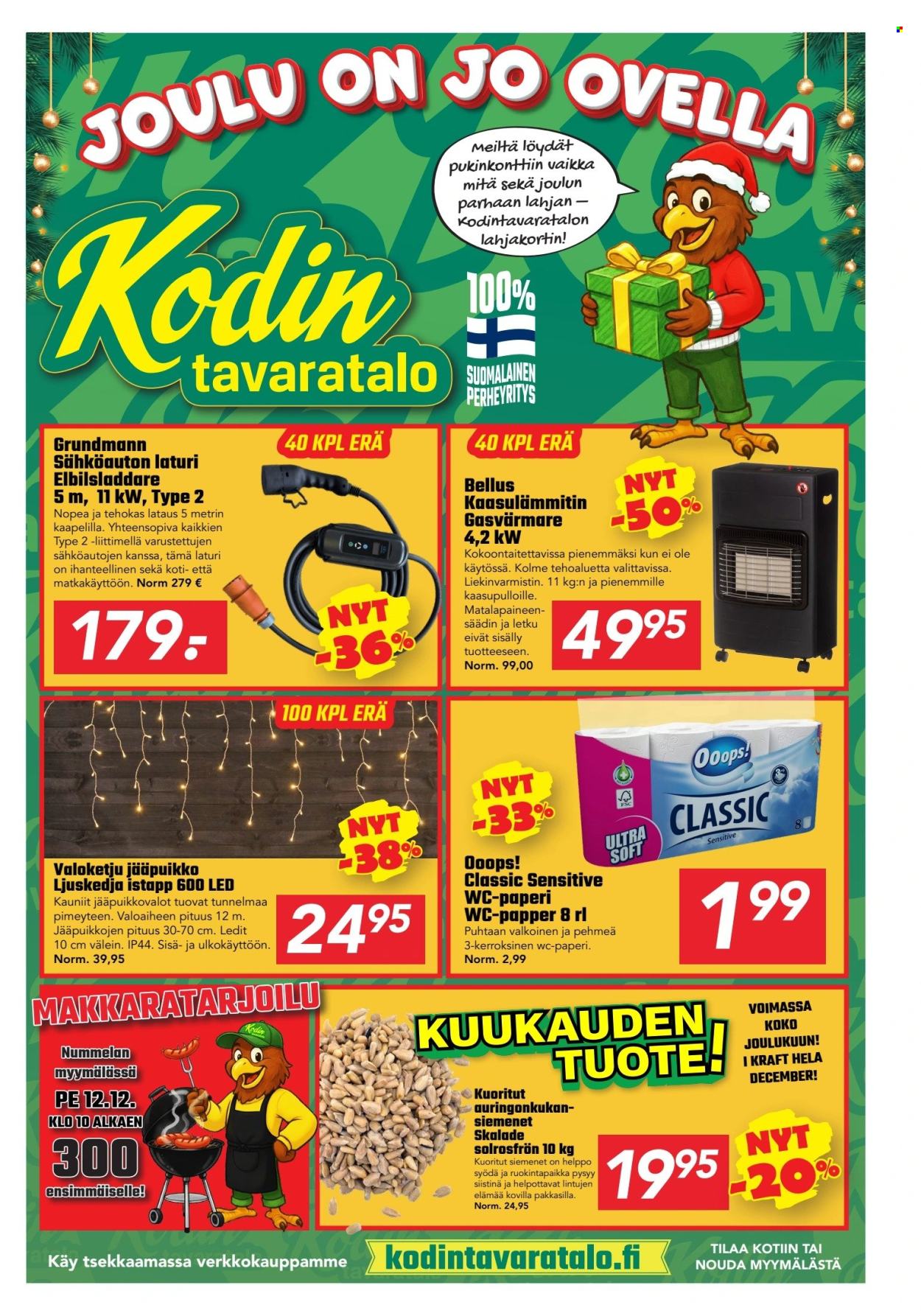 Kodintavaratalo tarjoukset - 08.12.2025 - 21.12.2025. Sivu 1