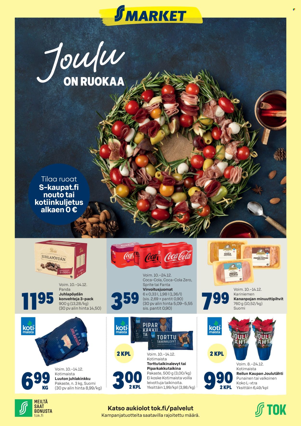 S-market tarjoukset - 10.12.2025 - 14.12.2025. Sivu 1