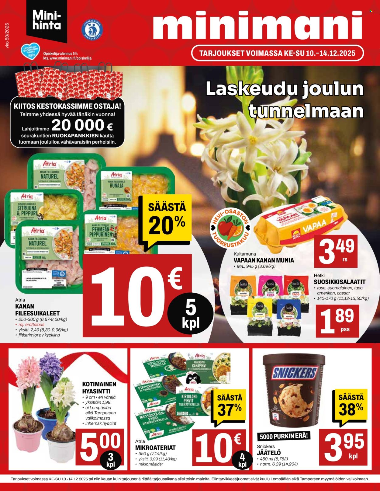 Minimani tarjoukset - 10.12.2025 - 14.12.2025. Sivu 1