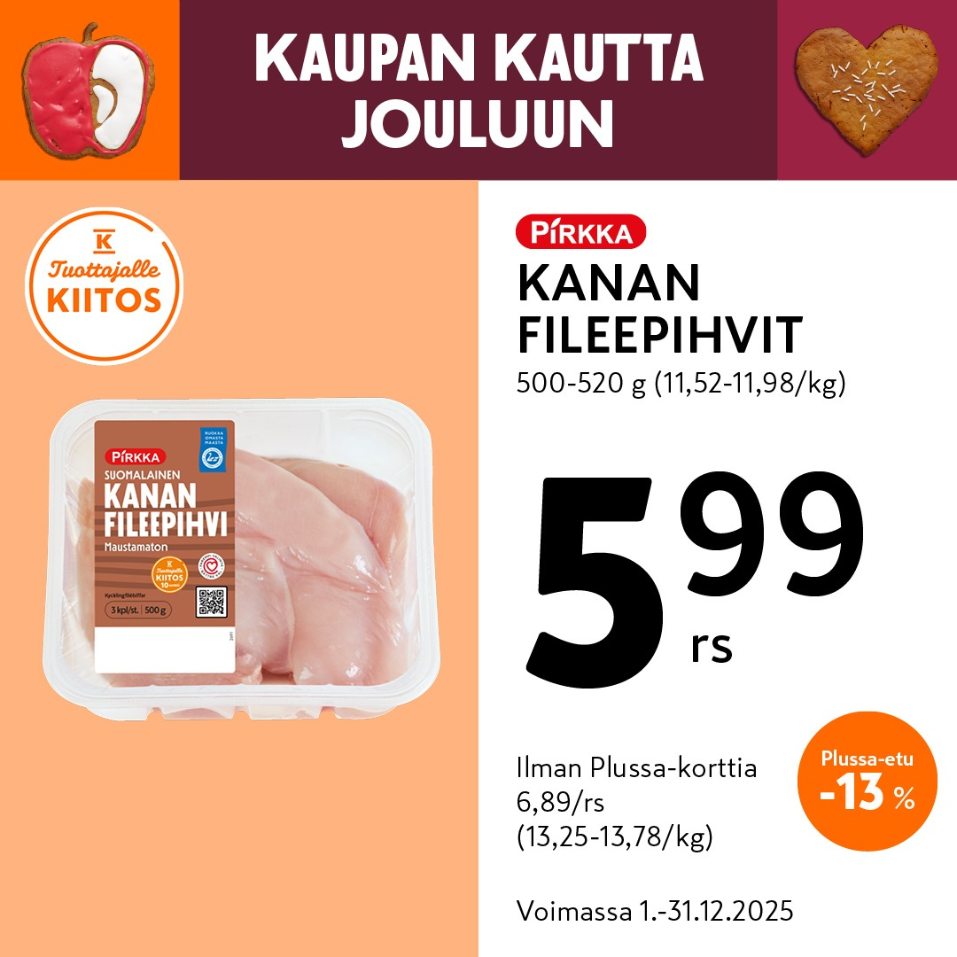 K-market tarjoukset - 01.12.2025 - 31.12.2025. Sivu 6