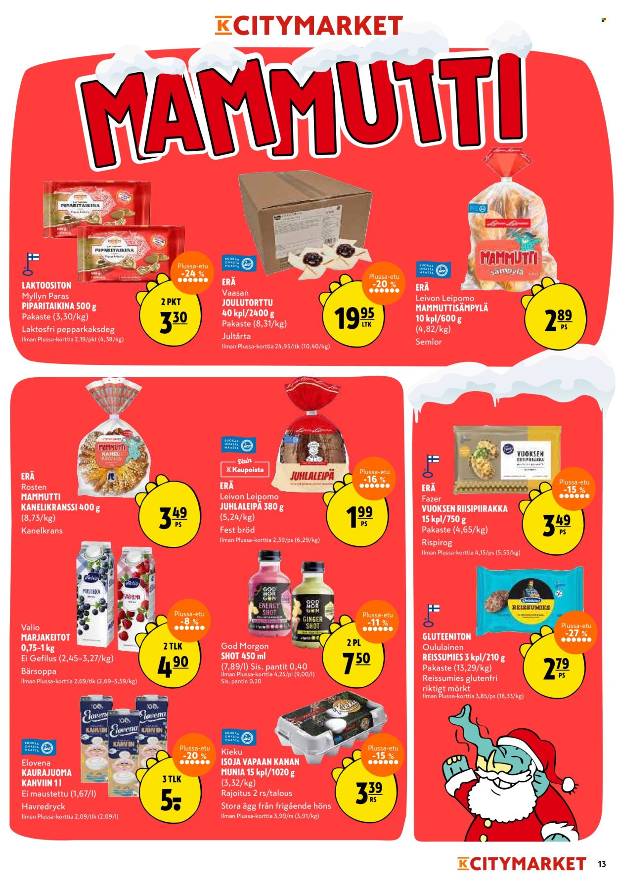 K-citymarket tarjoukset - 11.12.2025 - 14.12.2025. Sivu 13