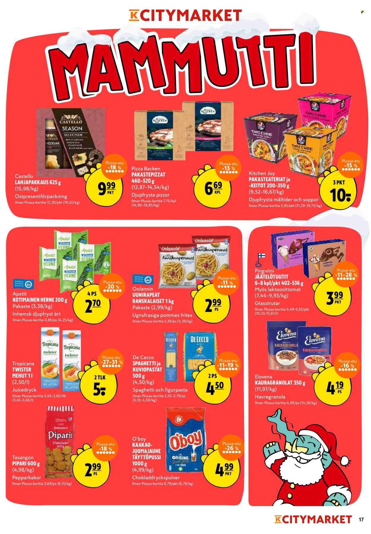 K-citymarket tarjoukset - 11.12.2025 - 14.12.2025. Sivu 17