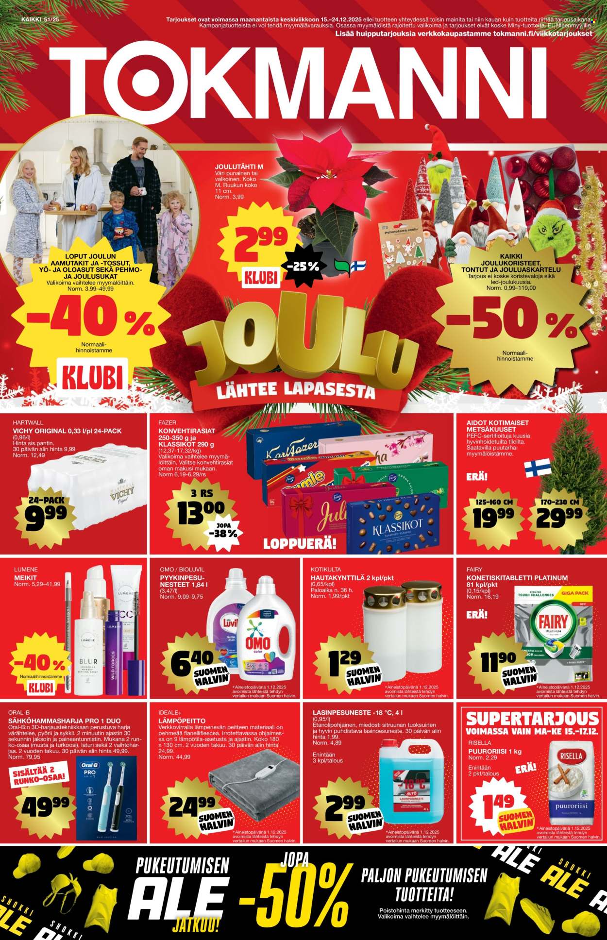 Tokmanni tarjoukset - 15.12.2025 - 24.12.2025. Sivu 1