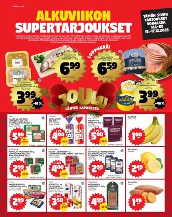 Tokmanni tarjoukset  - 15.12.2025 - 17.12.2025.