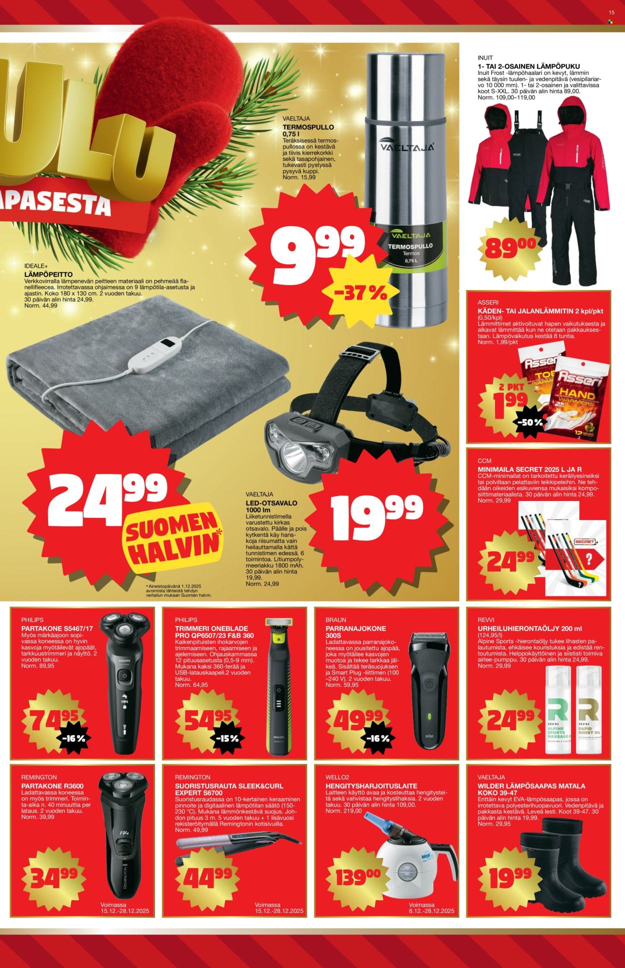 Tokmanni tarjoukset - 15.12.2025 - 24.12.2025. Sivu 15