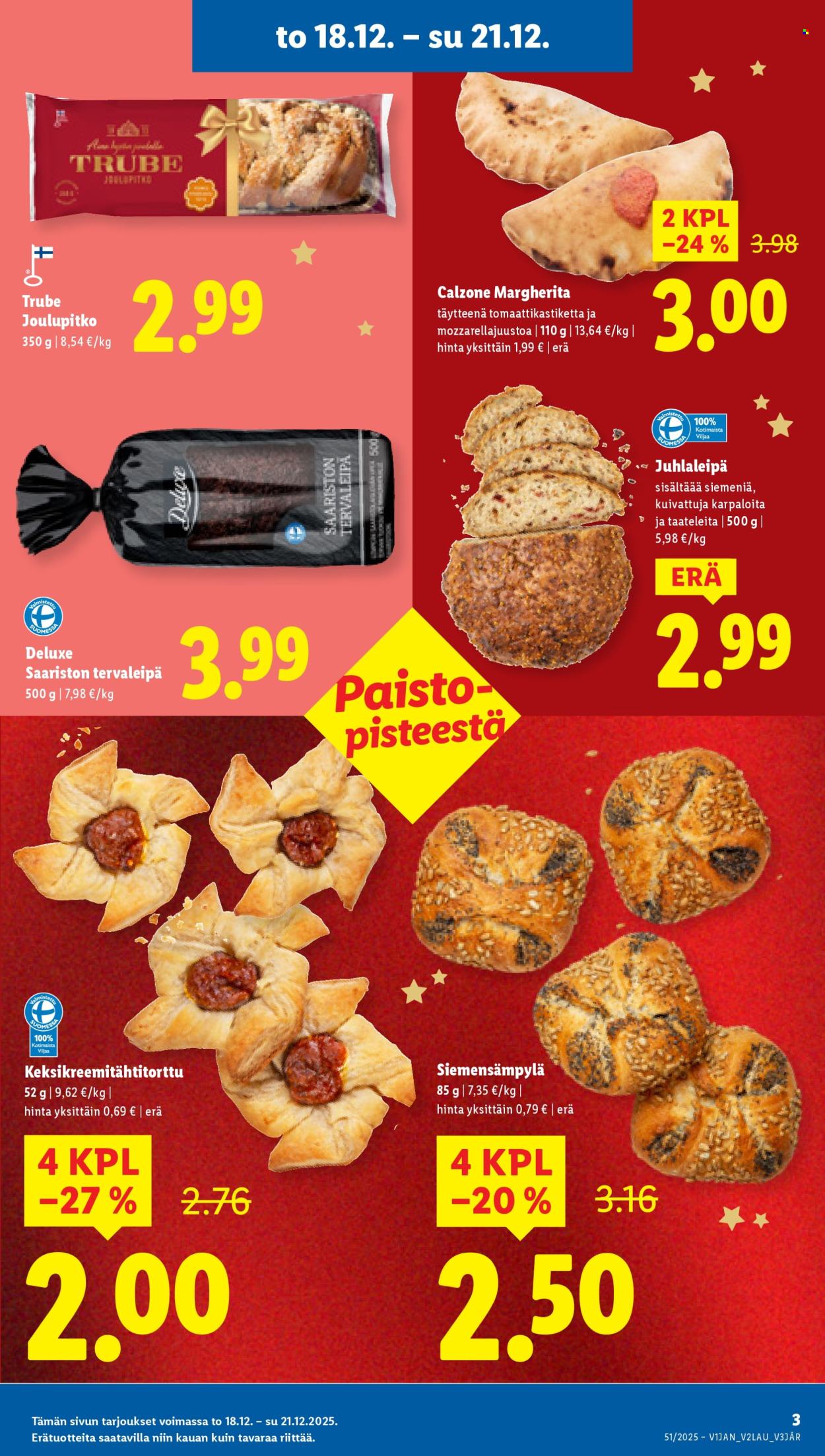 Lidl tarjoukset - 18.12.2025 - 24.12.2025. Sivu 3