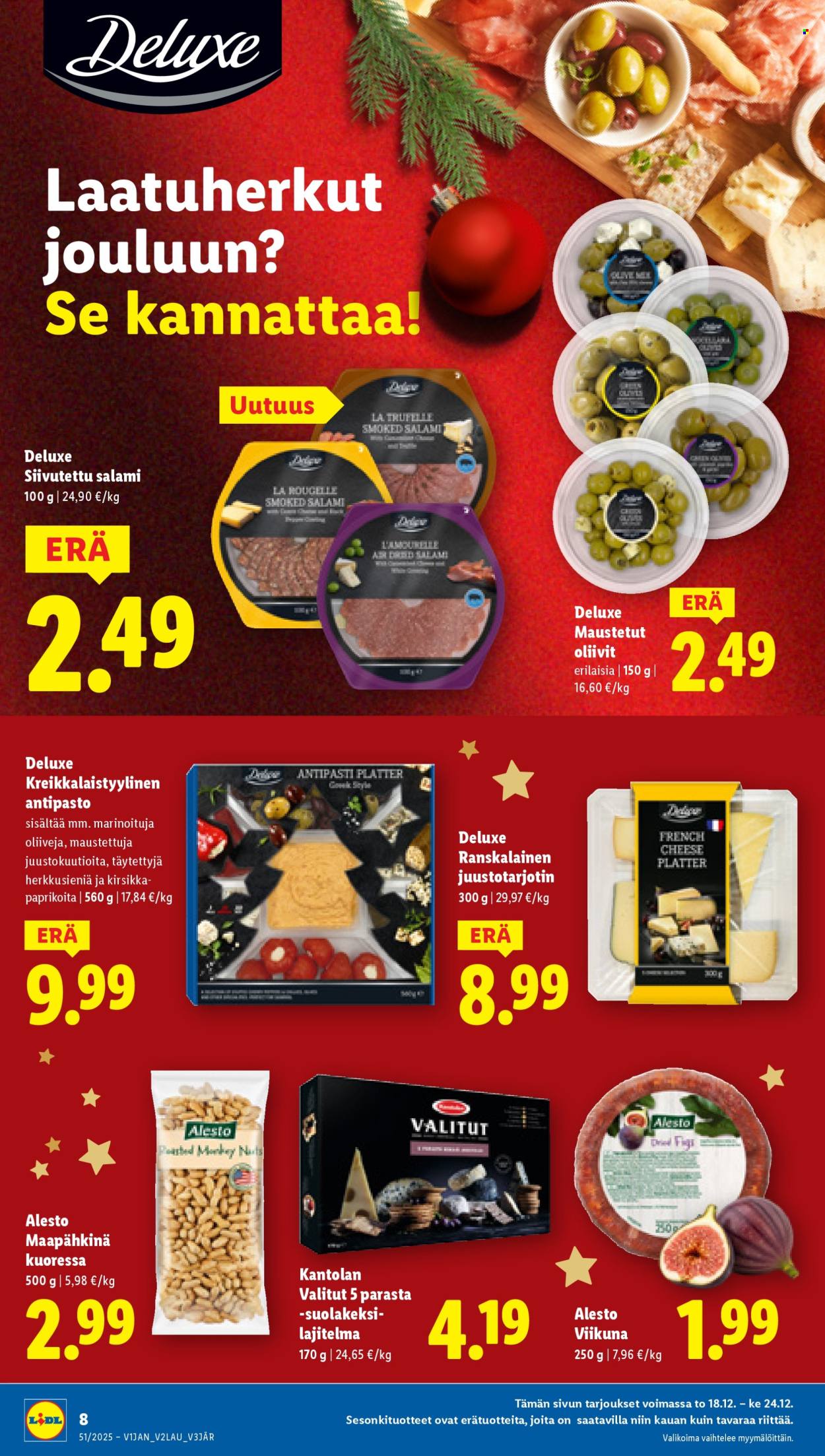 Lidl tarjoukset - 18.12.2025 - 24.12.2025. Sivu 8