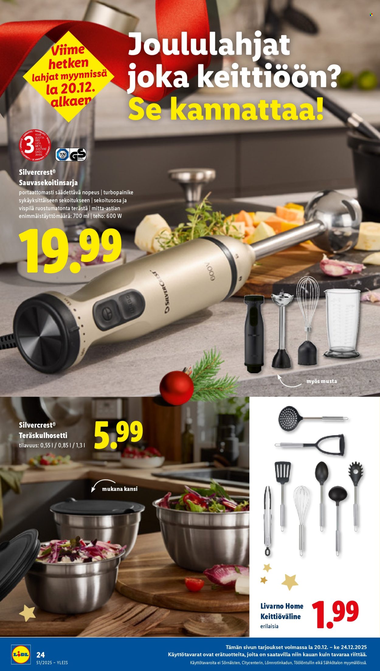 Lidl tarjoukset - 18.12.2025 - 24.12.2025. Sivu 30