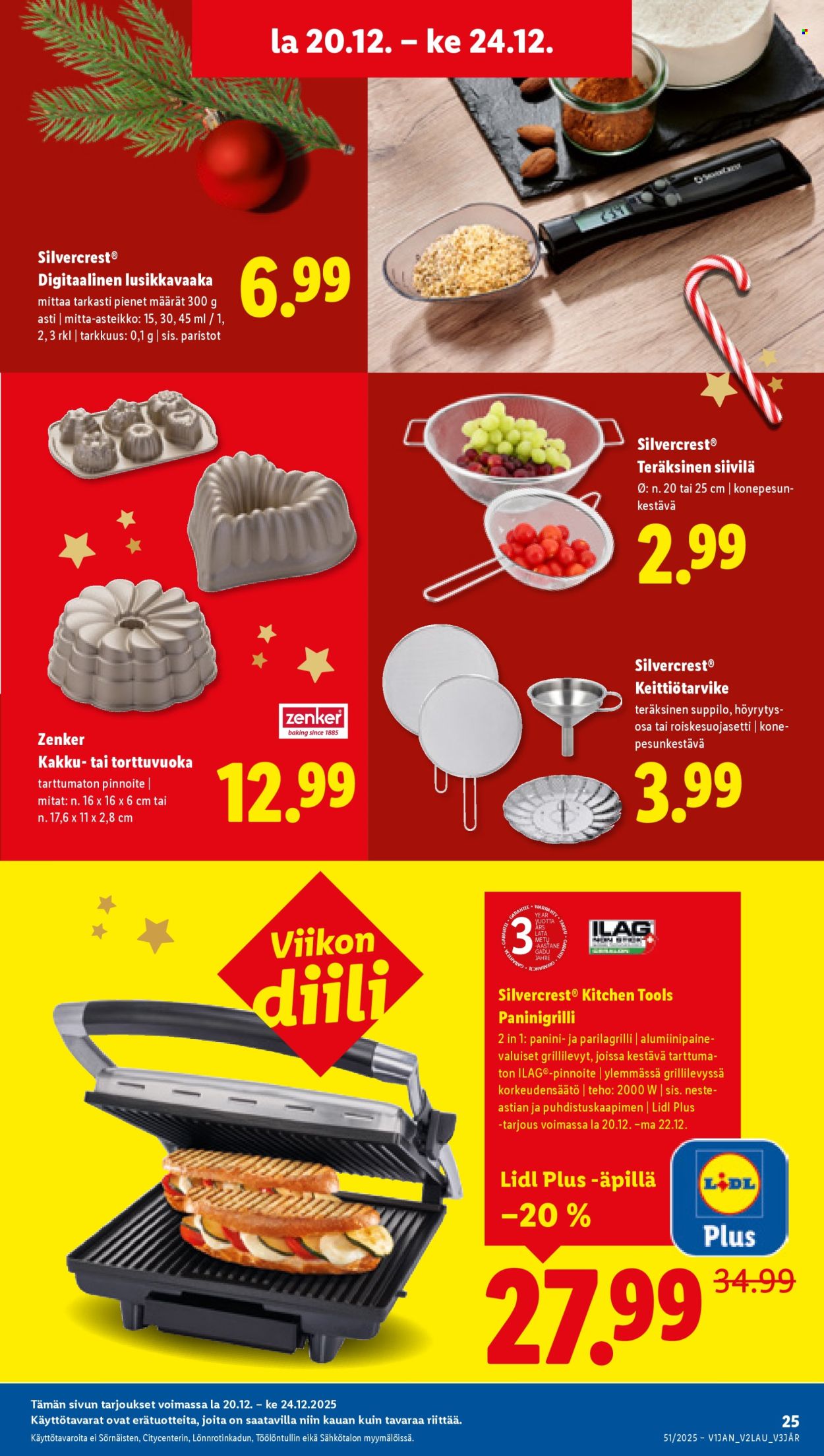 Lidl tarjoukset - 18.12.2025 - 24.12.2025. Sivu 31