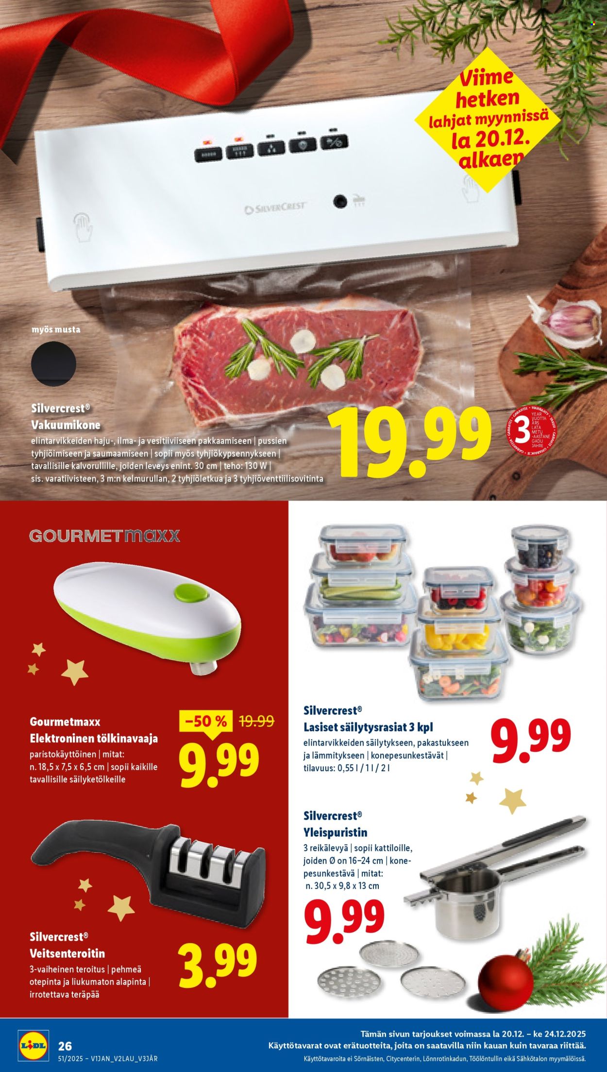 Lidl tarjoukset - 18.12.2025 - 24.12.2025. Sivu 32