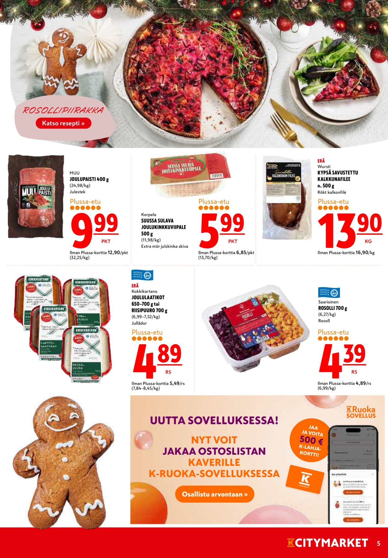 K-citymarket tarjoukset - 15.12.2025 - 26.12.2025. Sivu 5
